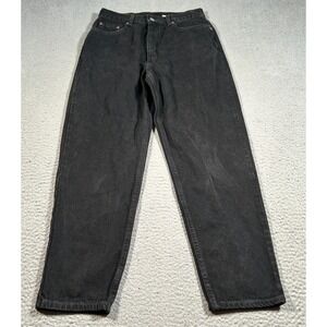 Vintage‎ Levi's 512 Jeans Womens 28x27 Black Denim Stretch Slim Tapered Leg